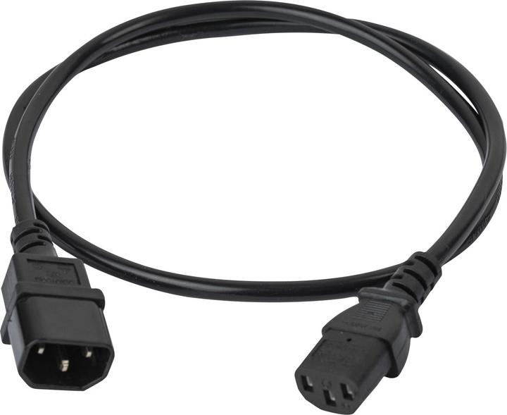 DAP-Audio IEC C13 to IEC C14 3 x 1,0mm² 1mtr (1 m)