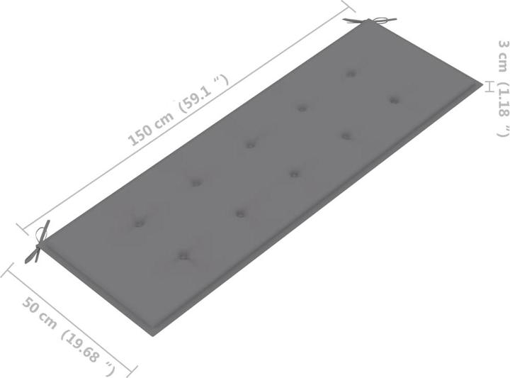 Actual product image vidaXL Bank