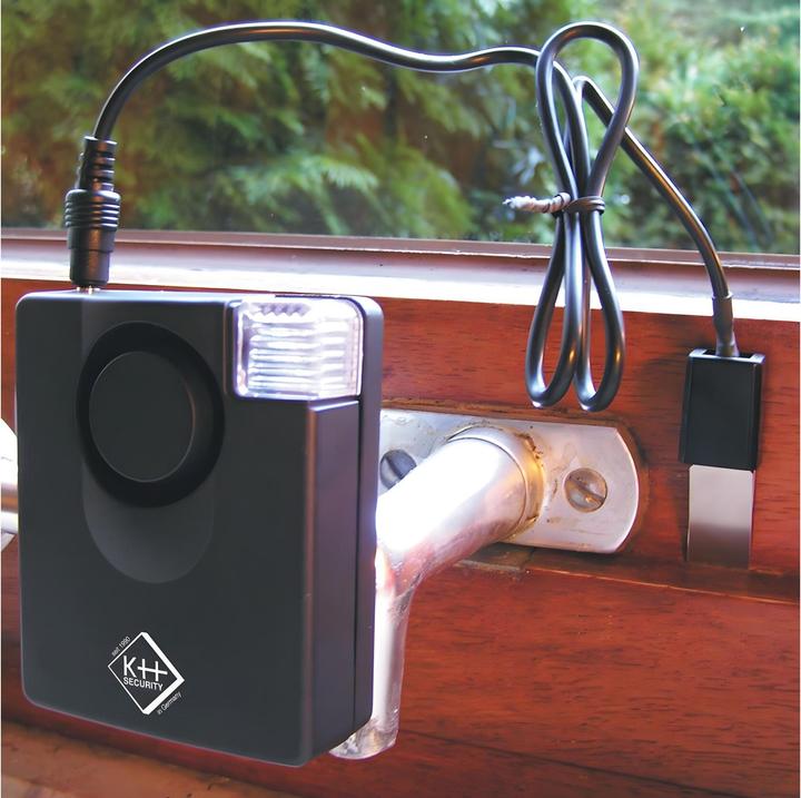 Actual product image KH Security Safety First Mobile Alarm