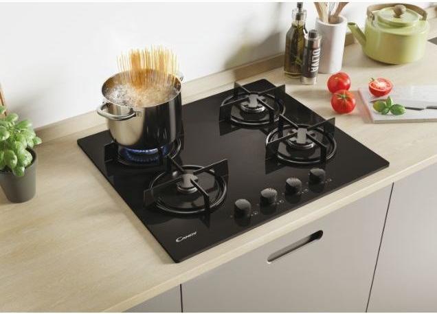 Productafbeelding Candy CVW6BB Kookplaat Geïntegreerde gaskookplaat 4 zone(s)