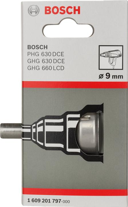 Actual product image Bosch Professional Zubehör Reducing nozzle for Bosch hot air blower, 9 mm