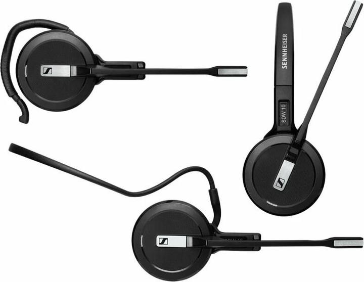 Actual product image EPOS IMPACT SDW 5013 EU/UK/AUS Mono DECT Headset with Base Station for Softphone/PC USB Connection with (Wireless, USB-A)