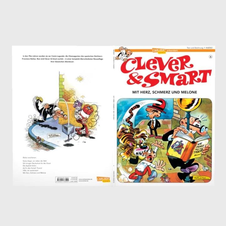 Produktbild Clever und Smart 6: Wir haben immer Konjunktur (Deutsch, Francisco Ibáñez, 2018)