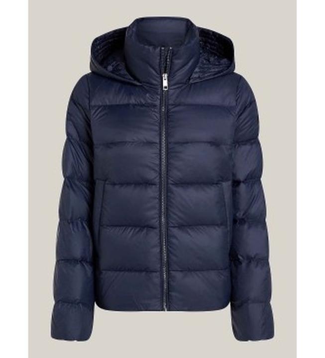 Produktbild Tommy Hilfiger Waterafstotend Donsjack - Dames - Donkerblauw - Maat L (L)