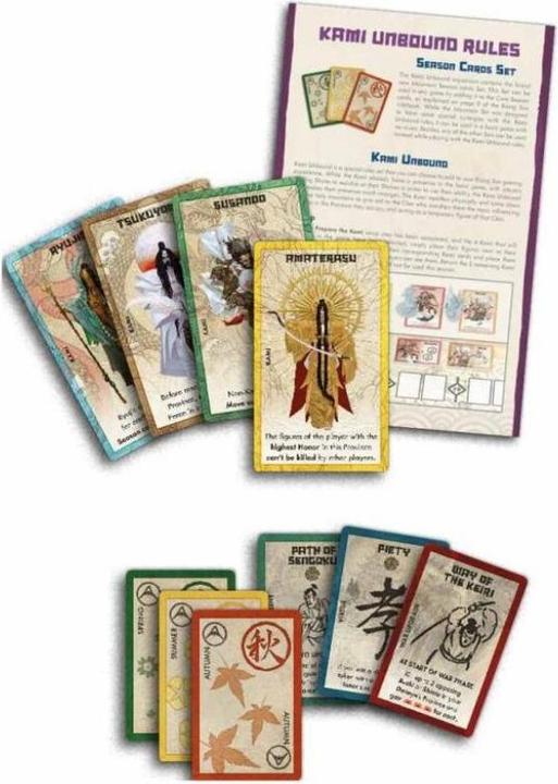 Actual product image Cmon CMND0122 - Unleashed Kami: Rising Sun (DE / IT), from 14 years (extension, DE edition) (German, Italian, English)