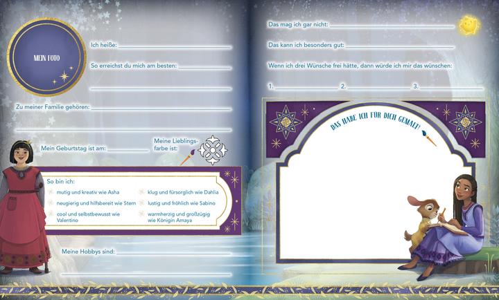 Actual product image Panini Disney Wish Meine Freunde (German, Panini, 2023)