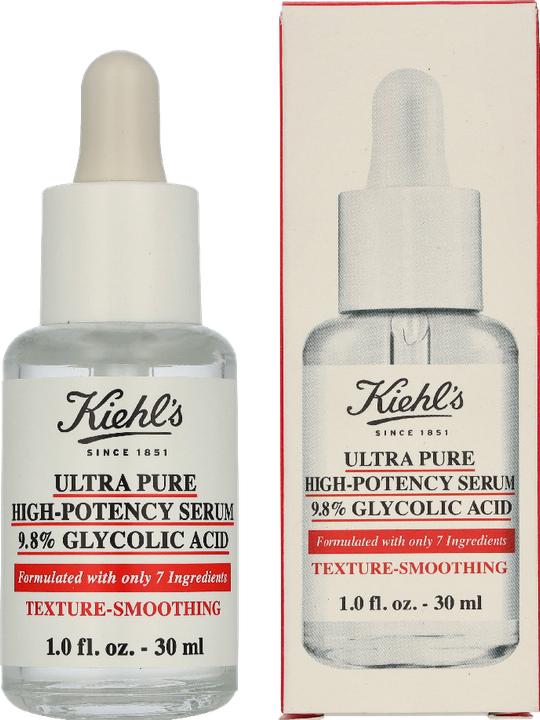 Actual product image Kiehl's Pure Serum Texture-Smooting Glycolic Acid 10% (30 ml)
