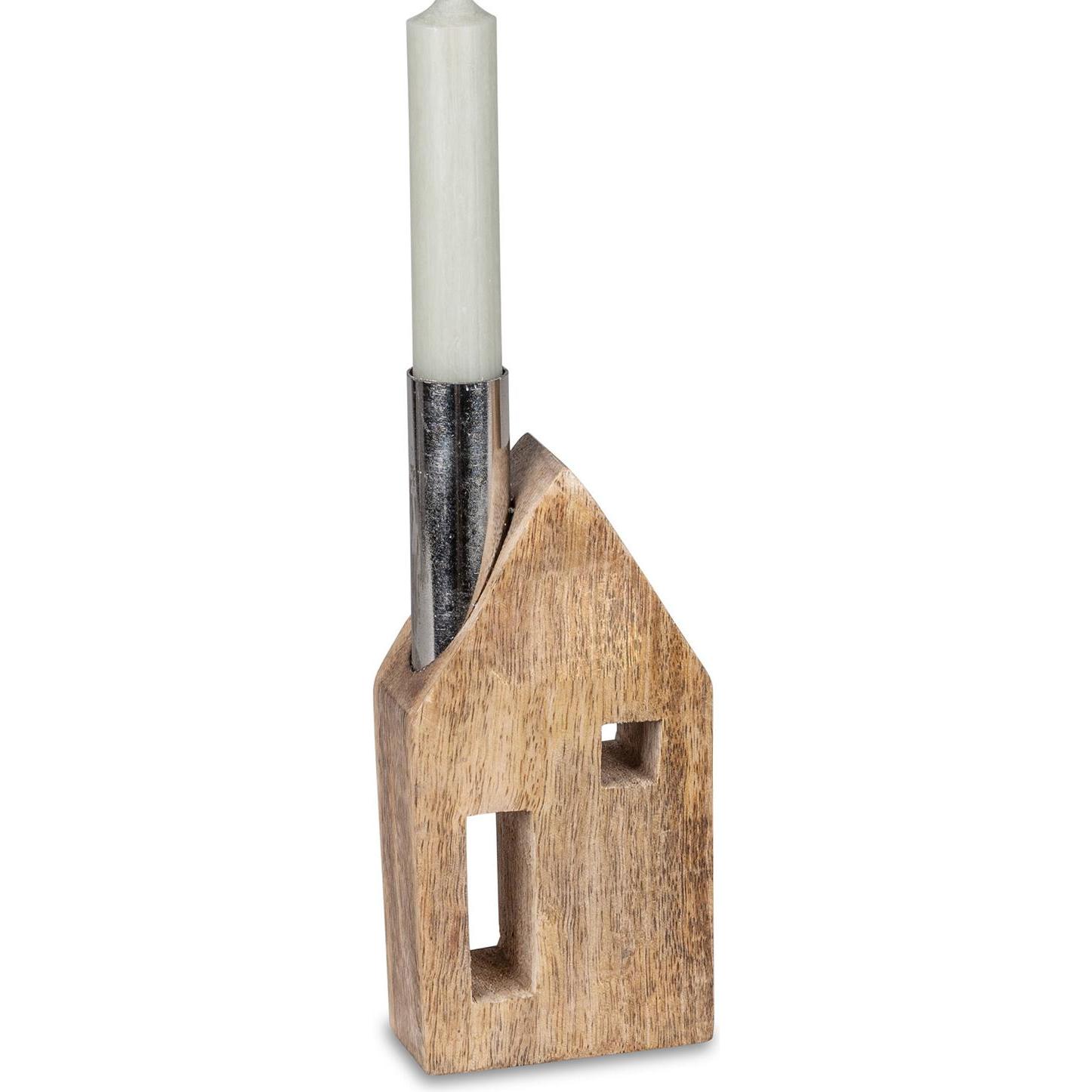 Formano, Kerzenständer, Kerzenständer Haus Mangoholz (B)