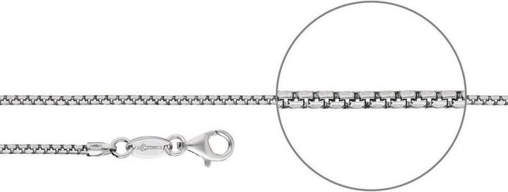 Der Kettenmacher Catena veneziana argento curvo 1,3mm 60cm (Argento 925, 60 cm)