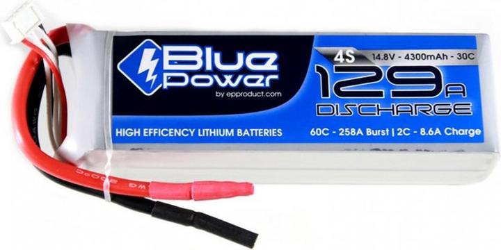 Image du produit EP Accumulateur BluePower LiPo 14.8V 4300mAh 30C (14.80 V, 4300 mAh)