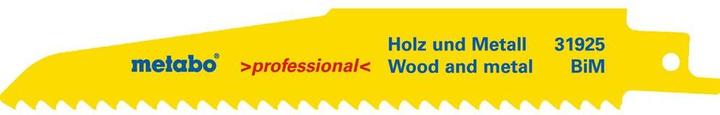 Produktbild Metabo Säbelsägeblätter 10