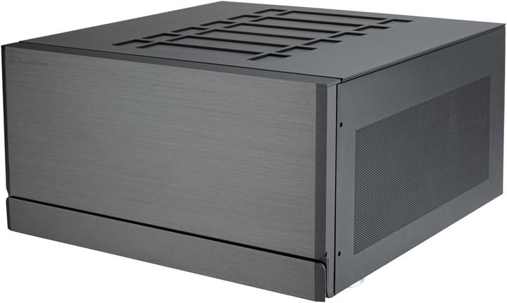Immagine prodotto Silverstone SST-CW04TB - High End Crown HTPC All Aluminium ATX Computer Case, optimized cooling perf (ATX, SSI EEB)