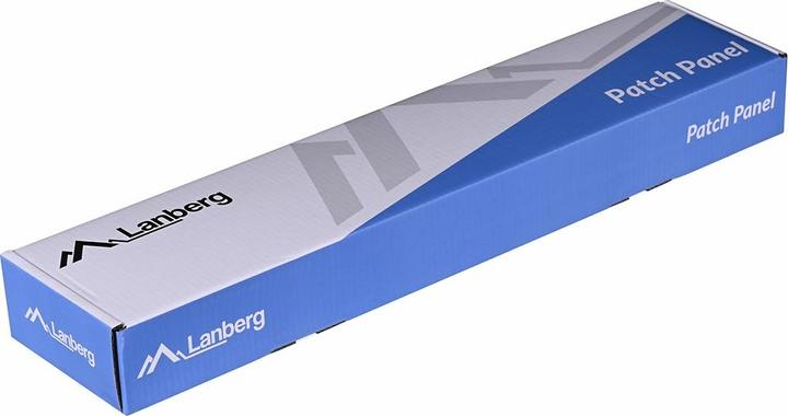 Produktbild Lanberg PPKS-1024-S Keystone Patch Panel 19 Zoll 24 Port 1U weiss