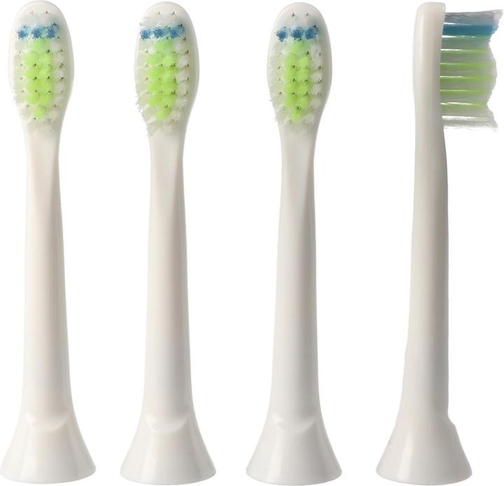 Produktbild AccuCell Zahnbürstenkopf Smart Cleaning Brush 3 für elektrische Zahnbürsten von Philips, 4 Stück (4 x)
