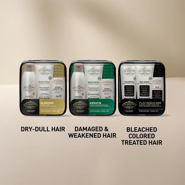 Image du produit Alfaparf Kit de Voyage Plex Rebuilder (Kit de soins capillaires)