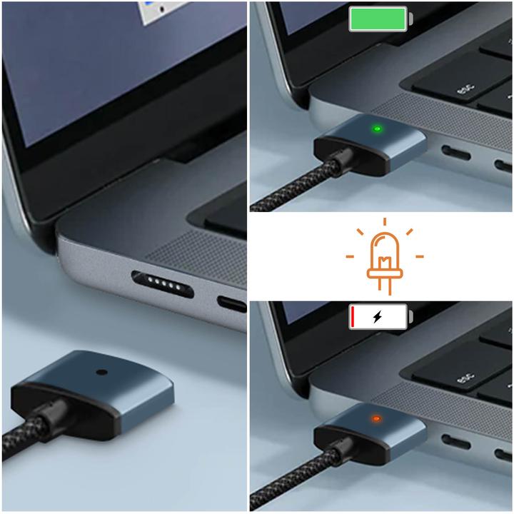 Actual product image Avizar USB C - MagSafe 3 (2 m)