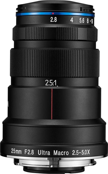 Image du produit Venus Optic Laowa 25mm f/2.8 2.5-5x UltraMacro Canon EF (Canon EF, Plein format)