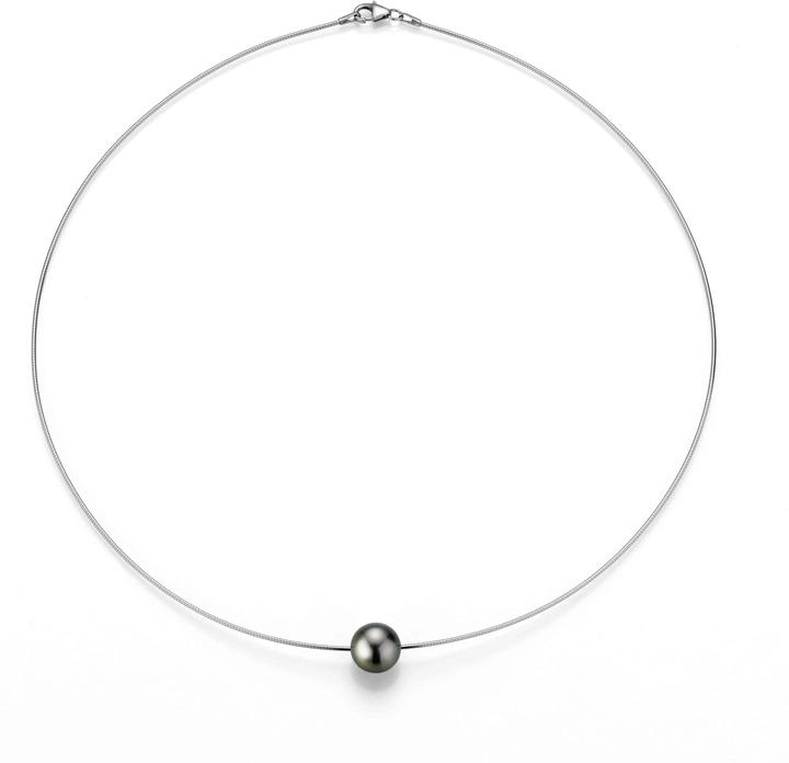 Collana con perle di Tahiti (Argento)