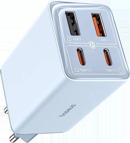 Productafbeelding Baseus GAN6 Pro Snellader, 2xUSB-C 2xUSB, 65W (65 W)