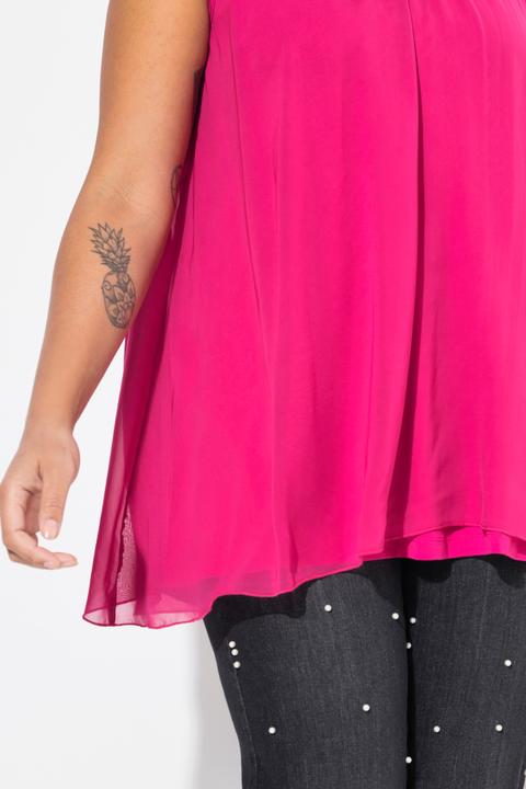 Produktbild Miamoda Top, A-Linie, Rundhals, ärmellos (48)