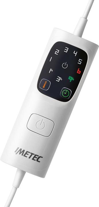 Produktbild Imetec 16775 Heizdecke/Kissen 150 W Grau, Weiss Samt (150 x 95 cm)
