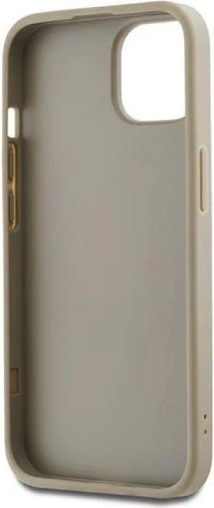 Actual product image DKNY DKHCP15SPBSWSE iPhone 15 / 14 / 13 6.1" beżowy/beige hardcase Wrist Strap Stock Logo (Apple iPhone 13, Apple iPhone 14, Apple iPhone 15)