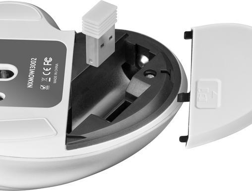Actual product image Nilox MOUSE WIRELESS 3200 DPI 2.4G NXMOWI3002 WHITE (Wireless)