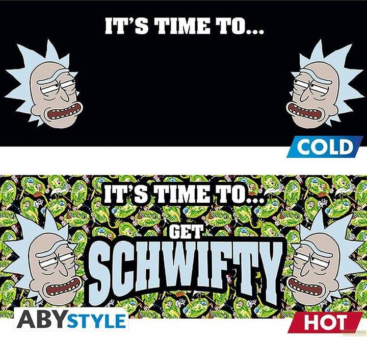 Produktbild GYE Rick and Morty: Get Schwifty - Tasse mit Thermoeffekt (295 ml, 1x)