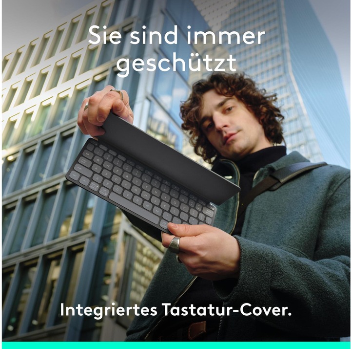 Produktbild Logitech Tastatur Keys-To-Go 2 (CH, Kabellos)