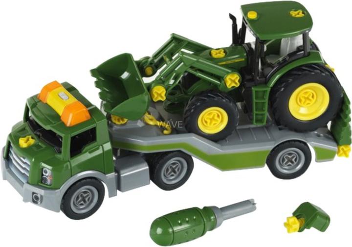 Actual product image Theo Klein Transporter with tractor John