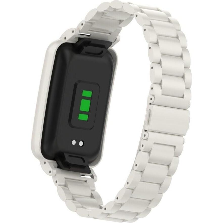 Thumbnail - Strap-it Stahlarmband (Edelstahl), Uhrenarmband, Weiss