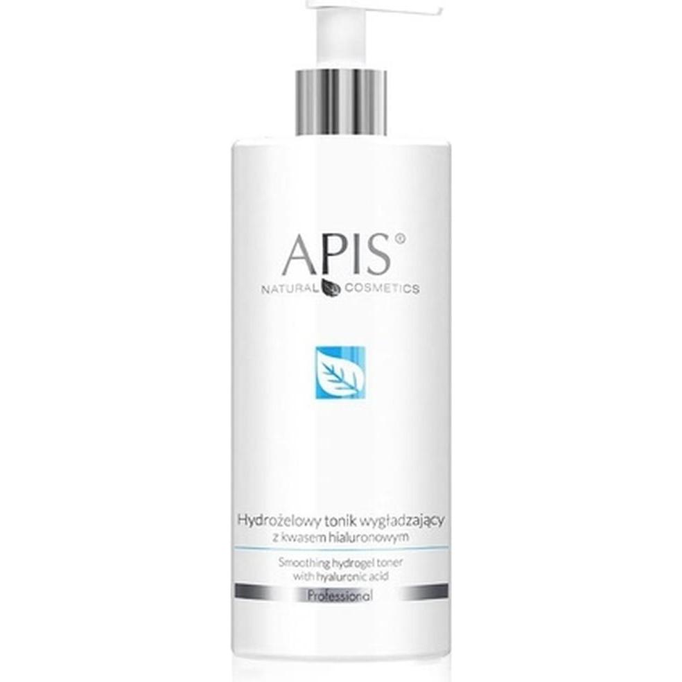 Apis Natural Cosmetics , Pulizia Viso, Apis - Tonico Idrogel Levigante Professionale Con Ialuronico A (Tonico Per Il Viso, 500 Ml)