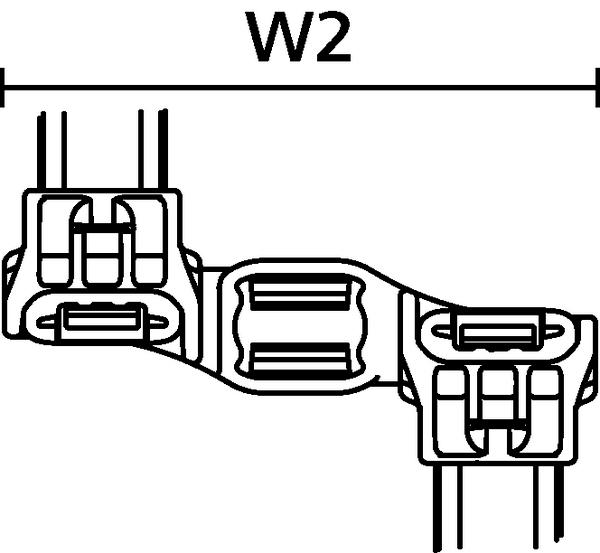 Produktbild HellermannTyton 156-04098 SGT100SDSB5-6-PA66HS/TPE/PA66HIRHS-BK/BU Kabelbinder (Kunststoffkabelbinder, 125 Stk.)