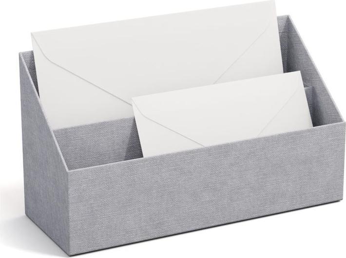 Produktbild Bigso Briefständer Leinenbezug George Grey Nature