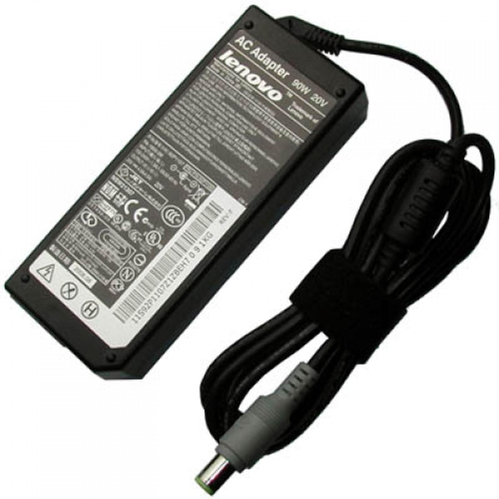 Lenovo ThinkPad 90W AC Adapter (90 W), Notebook Netzteil, Schwarz