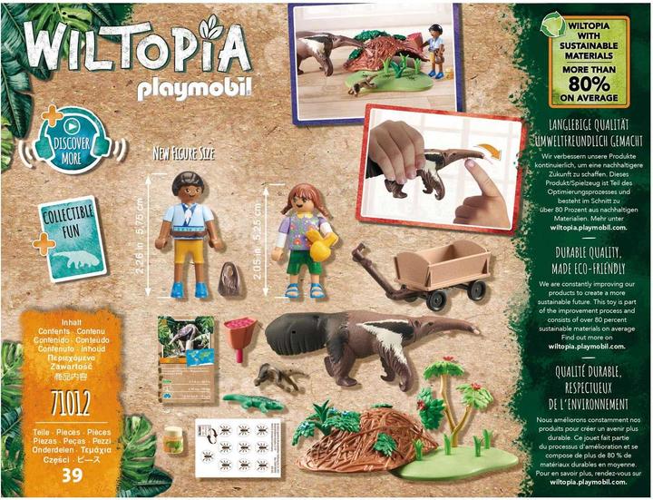 Produktbild Playmobil Ameisenbärpflege (71012, Playmobil Wiltopia)