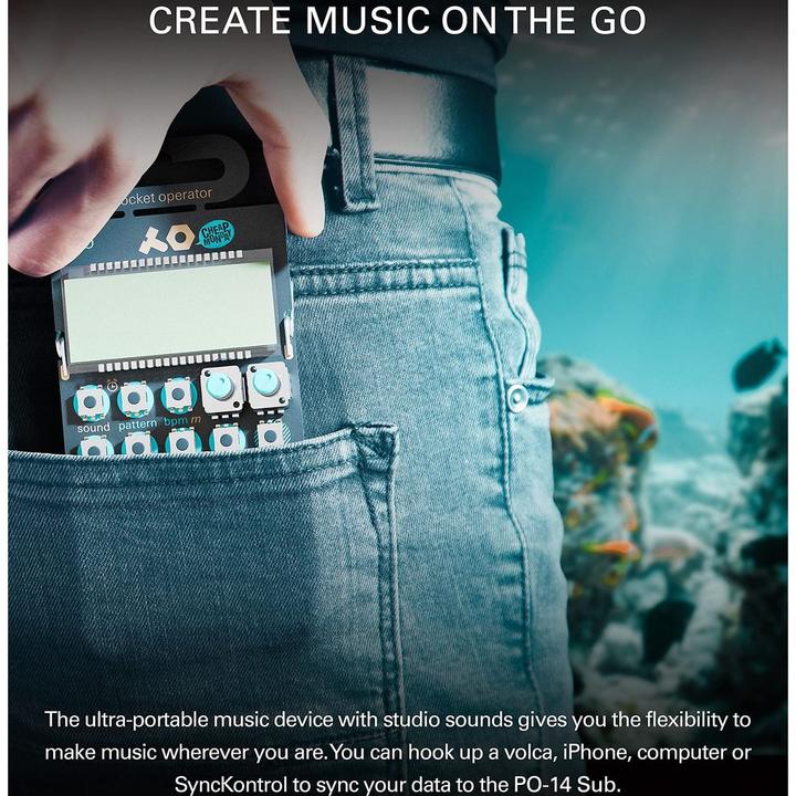 Immagine prodotto Teenage Engineering Operatore tascabile PO-14 Sub