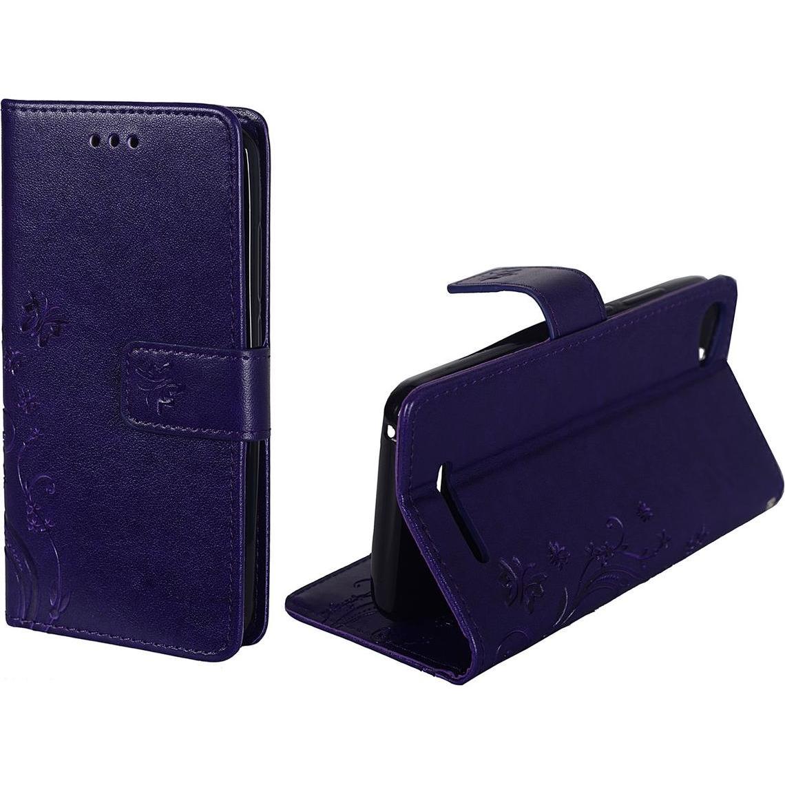 König Design Schutz Handy Hülle für Wiko Jerry Case Cover Tasche Wallet Etui Handyhülle Neu (Wiko Jerry), Smartphone Hül...