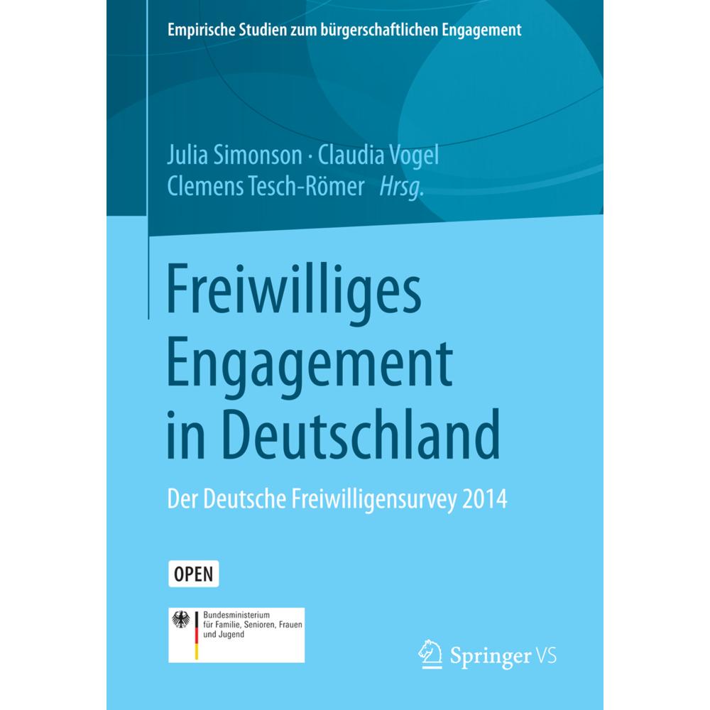 Freiwilliges Engagement in Deutschland, Fachbücher von Claudia Vogel, Julia Simonson, Clemens Tesch-Römer