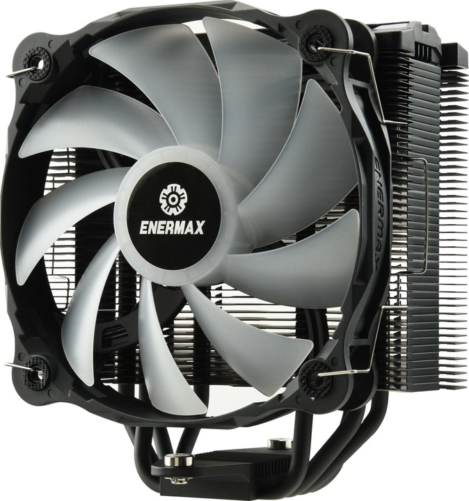 Actual product image Enermax CPU Cooler ETS-T40 BK ARGB (158 mm)
