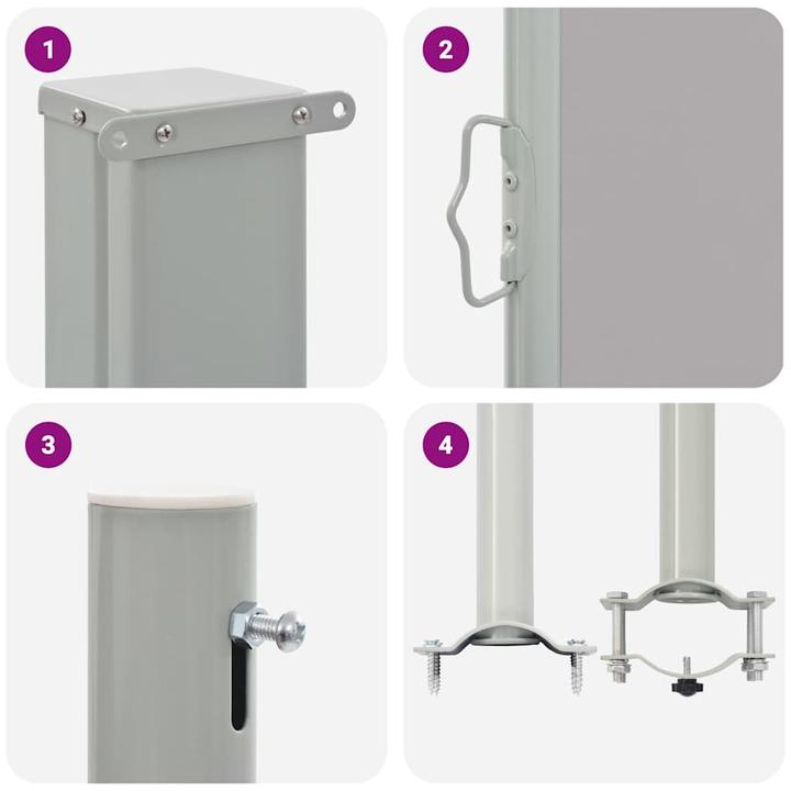 Produktbild vidaXL Seitenmarkise (3 m)