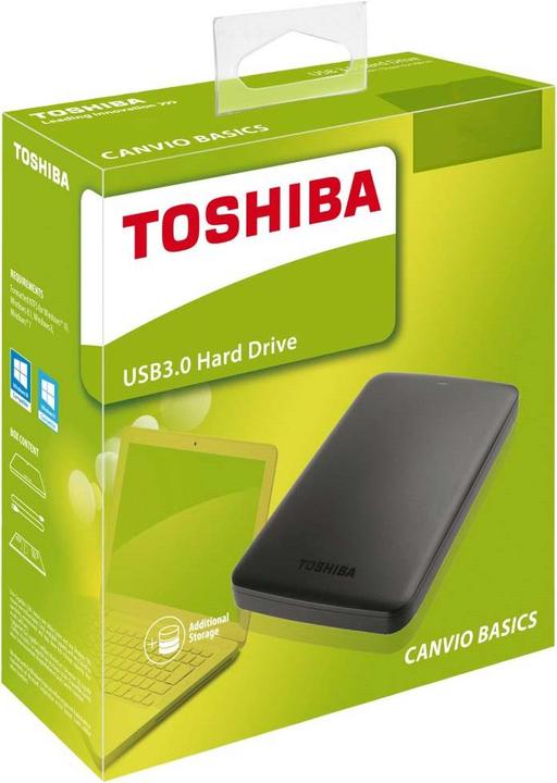 Actual product image Toshiba Canvio Basics (4 TB)