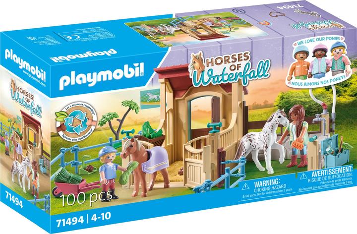 Produktbild Playmobil Reitstall (71494, Playmobil Horses of Waterfall)