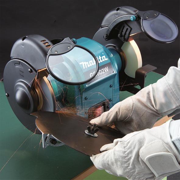 Actual product image Makita Double bench grinder (Bench grinder, 250 W)