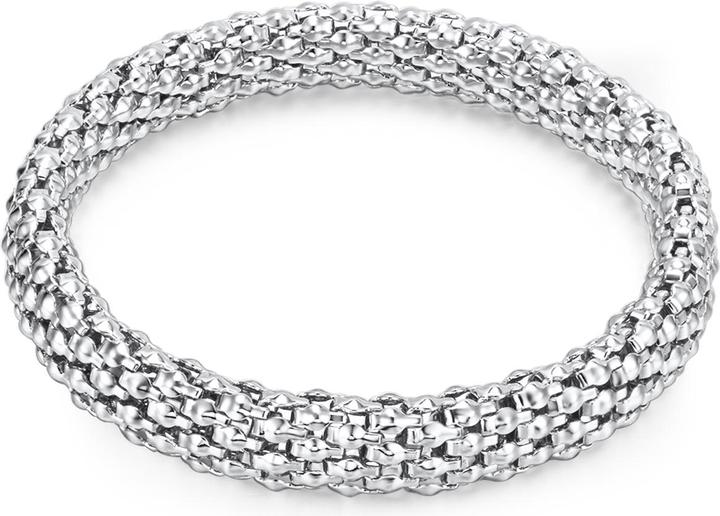 Immagine prodotto Lulu & Jane Lega metallica argento 15,5 - 20,0 cm, flessibile regolabile - 33560 (20 cm, Lega metallica)