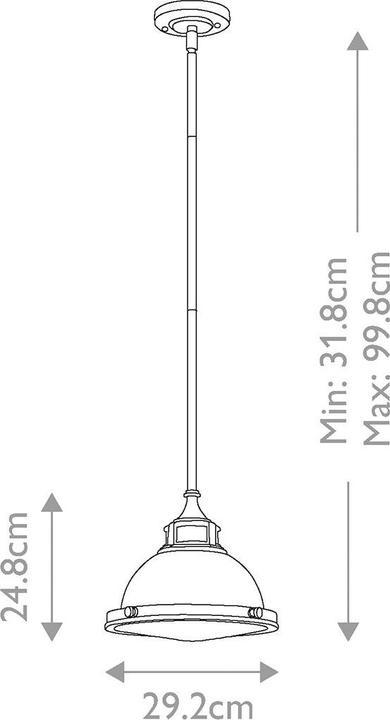 Actual product image Hinkley Amelia (E27)