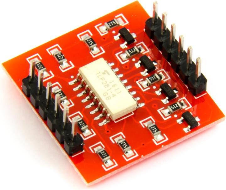 Actual product image Purecrea TLP281 4-channel optocoupler
