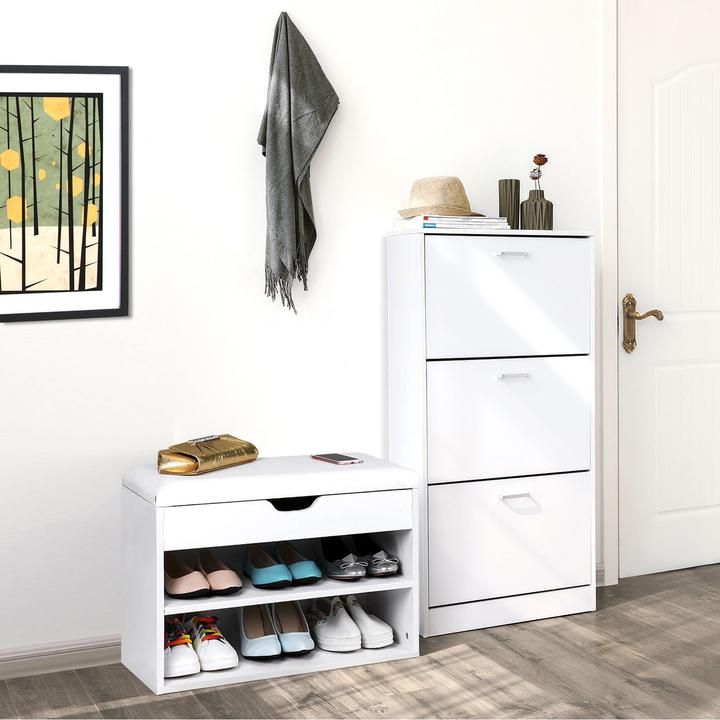 Produktbild Vasagle Shoe Cabinet (60 x 24 x 120 cm)