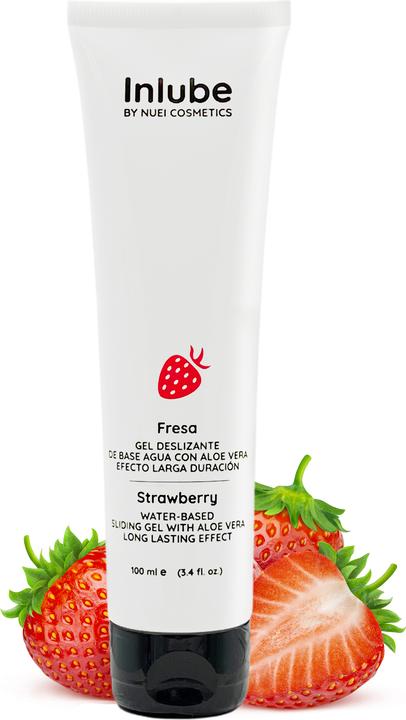 Produktbild Nuei INLUBE Strawberry water based sliding gel (100 ml)