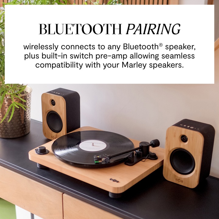 Actual product image House of Marley Stir It Up LUX Turntable (Manual)